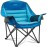 Youtanic Oversized Camping Chair, Portable Folding Camping Chairs with Side Pocket, Cup Holder and Carry Bag, Heavy Duty Outdoor Camping Chairs for Adults, Fishing, Sports, Trip, up to 400lbs, Style 1