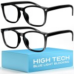 livho High Tech Blue Light Glasses - Advanced Blue Light Blocking Computer Glasses - Screen Fatigue & UV Protection