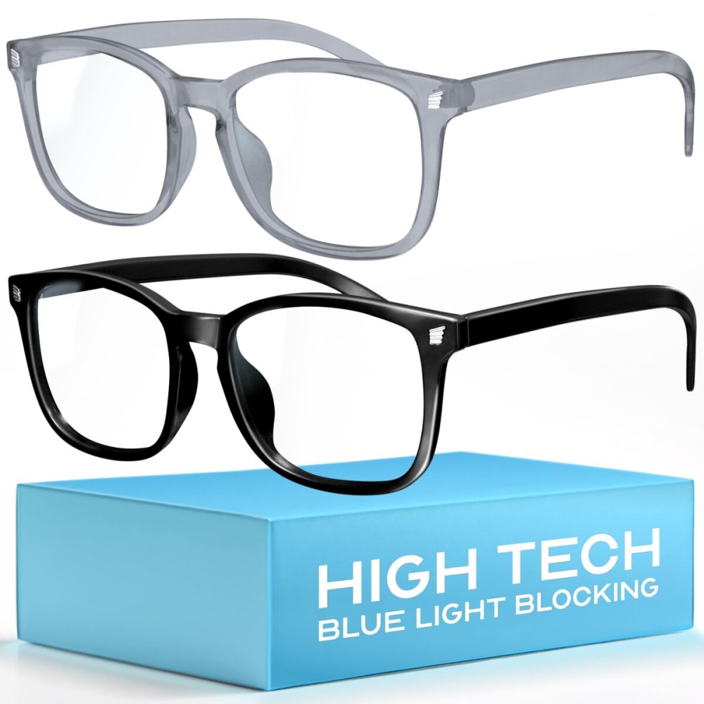 livho High Tech Blue Light Glasses - Advanced Blue Light Blocking Computer Glasses - Screen Fatigue & UV Protection