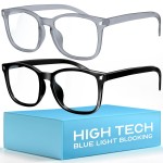 livho High Tech Blue Light Glasses - Advanced Blue Light Blocking Computer Glasses - Screen Fatigue & UV Protection