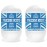 Fresh Kidz Roll On Deodorant for Kids and Teens - Baking Soda and Aluminum-free 24 Hour Protection for Sensitive Skin - Boys Blue 1.86 fl.oz. (2 Pack)