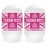 Fresh Kidz Roll On Deodorant for Kids and Teens - Baking Soda and Aluminum-free 24 Hour Protection for Sensitive Skin - Girls Pink 1.86 fl.oz. (2 Pack)