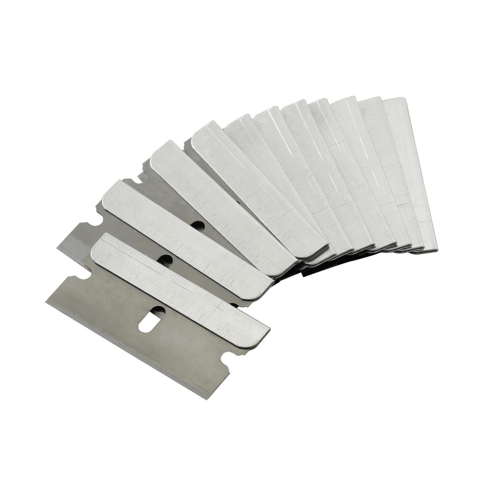 Bates- Single Edge Razor Blades, 200 Pack, Silver, Razor Blades Single Edge, Straight Edge Razor Blade, Scraper Blades, Single Edge Blades, Single Edge Razor Blade, Straight Edge Razor Blades