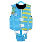 Zeraty Toddler Swim Vest Neoprene Kids Float Jacket Swimming Aid for Children Girls and Boys 36-40-50-60-70-88Lbs with Dual Adjustable Safety Straps