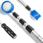 prowithlin Golf Ball Retriever, 12ft Aluminum Alloy Golf Balls Retrievers Telescopic Golf Accessories Golf Gift for Men