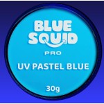 Blue Squid Face Paint Water Based Single Cake Professional Face & Body Paint - Water Activated, Kids Adults Face Painting for Costume, Halloween Makeup, Cosplay - UV Pastel Blue Face Paint 30g