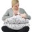 Chilling Home Nursing Pillow Adjustable,Baby Pillow for Breast Feeding Bottle Feeding, Large Size More Support for Mom and Baby, Breastfeeding Essentials for Newborn,Removable Cover