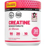 Old School Labs Creatine for Women Post-Workout Supplement - 5000mg Creatine, 2000mg Hydrolyzed Bovine Collagen & BCAA 2:1:1 for Lean Muscle Growth, Fast Recovery & Stamina - 30 Servings
