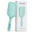 Crave Naturals Detangling Hair Brush - Lightweight Vented Cushion Curly hair brush with Gentle Bristles for Wet and Dry Hair - detangling brush for All Hair Types - Turquoise