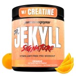 PROSUPPS Dr. Jekyll Signature Pre Workout Powder with Creatine - Stim-Free Preworkout Supports Muscle Volume & Endurance - Caffeine-Free Gym & Fitness Supplements (Orange, 30 Servings)