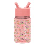Simple Modern CoComelon Kids Water Bottle Plastic BPA-Free Tritan Cup with Leak Proof Straw Lid | Reusable and Durable for Toddlers, Girls | Summit Collection | 12oz, CoComelon Pink Melon