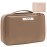Queboom Travel Makeup Bag Cosmetic Bag Makeup Bag Toiletry bag for women and men (Coffee)