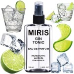 MIRIS Gin Tonic, Long-Lasting Unisex Eau de Parfum for Women & Men, Spray 3.4 Fl Oz / 100 ml