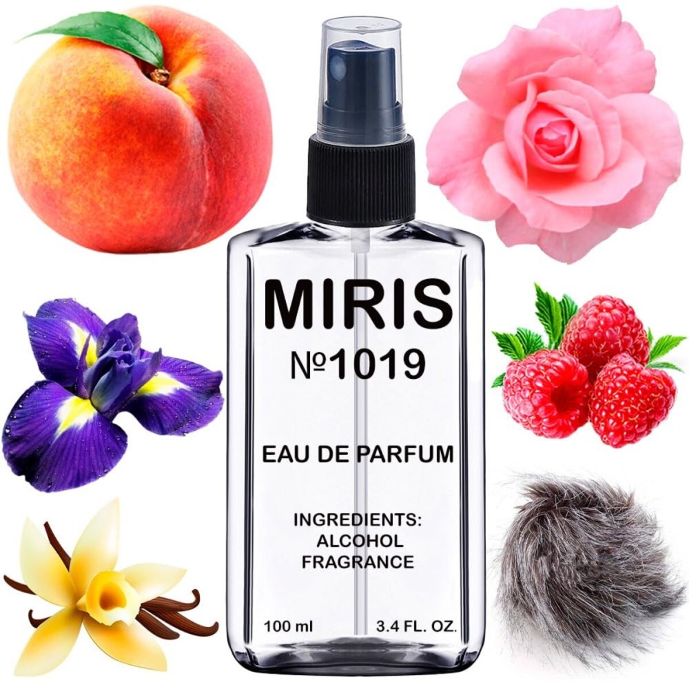 MIRIS No. 1019, Inspired by Pink Extasy, Long-Lasting Eau de Parfum for Women, Spray 3.4 Fl Oz / 100 ml