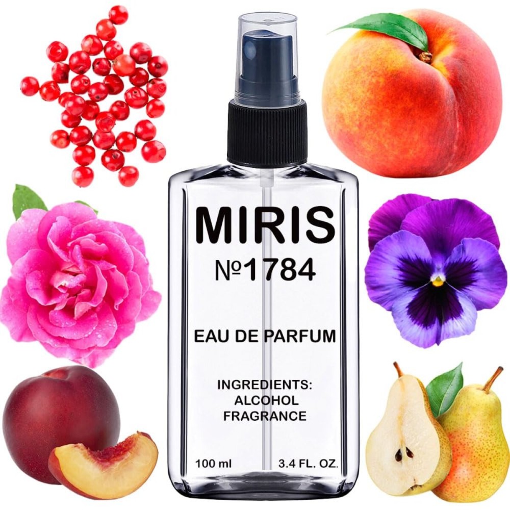 MIRIS No. 1784, Inspired by Tresor In Love, Long-Lasting Eau de Parfum for Women, Spray 3.4 Fl Oz / 100 ml
