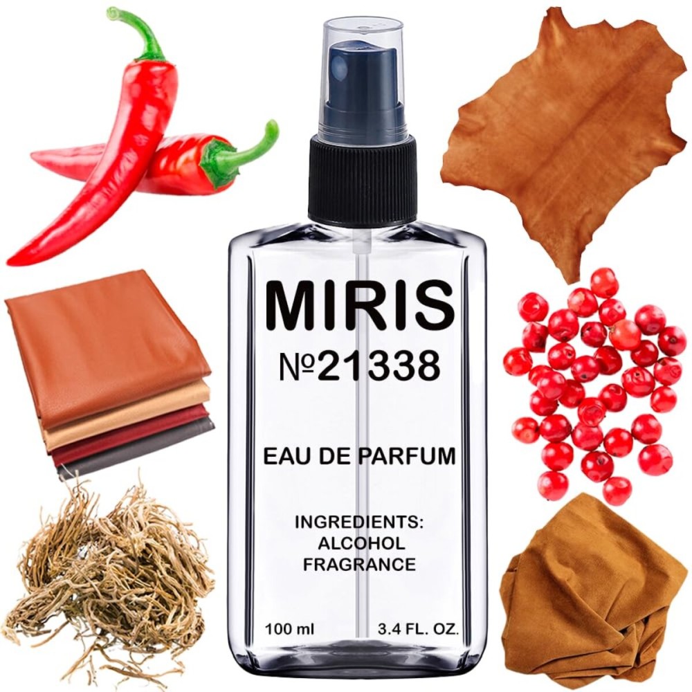 MIRIS No. 21338, Inspired by Just Cavalli Him, Long-Lasting Eau de Parfum for Men, Spray 3.4 Fl Oz / 100 ml