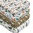 4 Pack Woodland Forest Animals Wood Neutral Unisex Fitted Baby Crib Sheets Set for Baby Boys or Girls (Raccoon, 52 * 28)