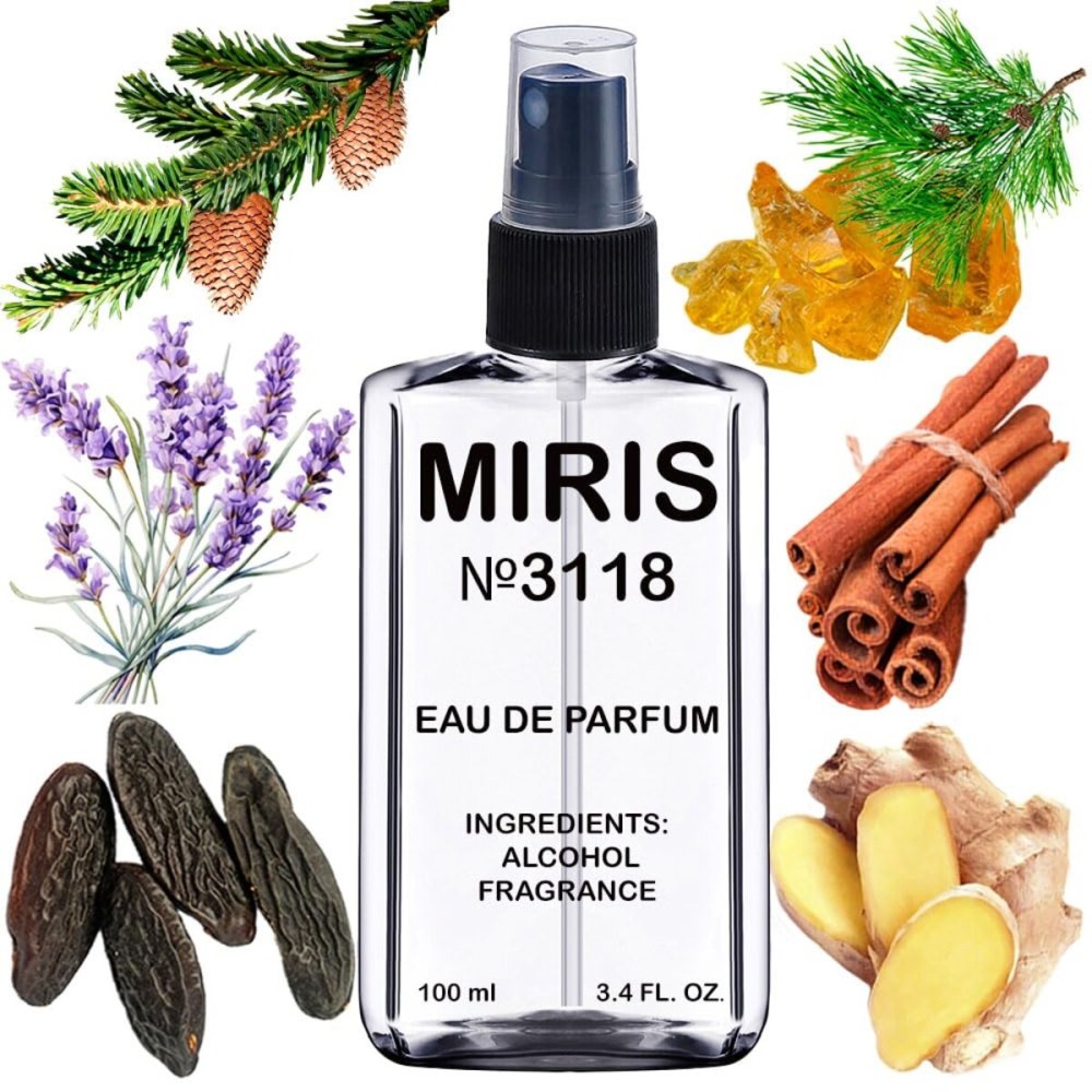 MIRIS No. 3118, Inspired by Run Wild, Long-Lasting Eau de Parfum for Men, Spray 3.4 Fl Oz / 100 ml