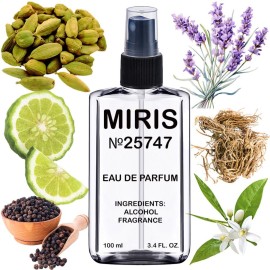 MIRIS No. 25747, Inspired by Icon, Long-Lasting Eau de Parfum for Men, Spray 3.4 Fl Oz / 100 ml