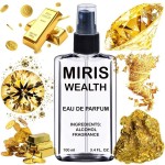 MIRIS Wealth, Long-Lasting Unisex Eau de Parfum for Women & Men, Spray 3.4 Fl Oz / 100 ml