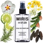 MIRIS No. 3129, Inspired by Spirit Of The Brave, Long-Lasting Eau de Parfum for Men, Spray 3.4 Fl Oz / 100 ml