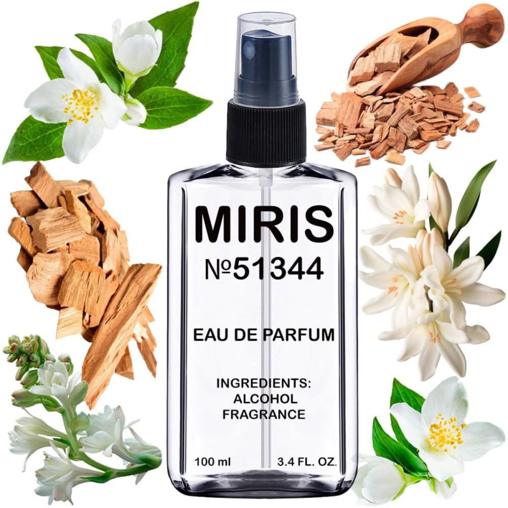 MIRIS No. 51344, Inspired by Gardens Of India 79, Long-Lasting Unisex Eau de Parfum for Women & Men, Spray 3.4 Fl Oz / 100 ml