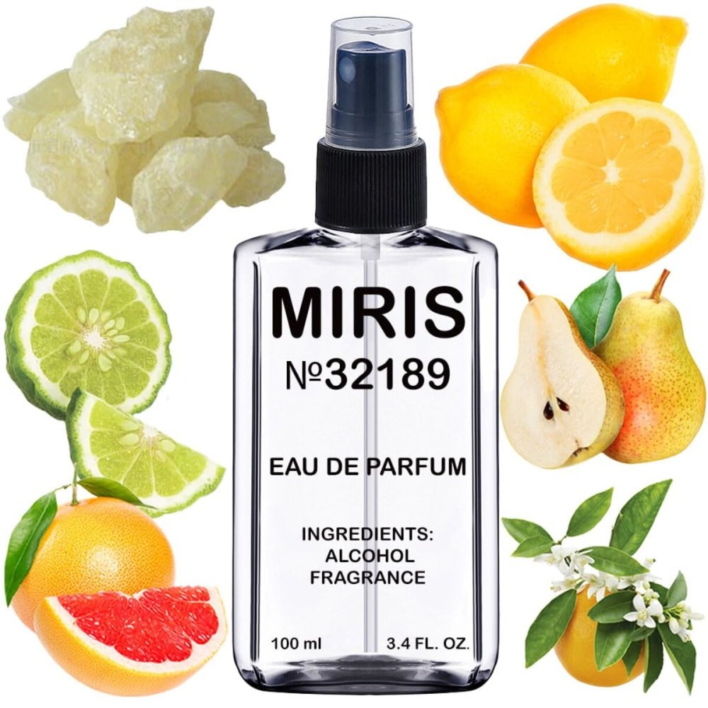 MIRIS No. 32189, Inspired by Aqua Aleg Pera Granita, Long-Lasting Eau de Parfum for Women, Spray 3.4 Fl Oz / 100 ml