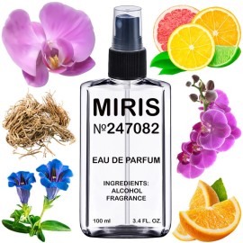 MIRIS No. 247082, Inspired by Cattleya Flower Bm, Long-Lasting Unisex Eau de Parfum for Women & Men, Spray 3.4 Fl Oz / 100 ml