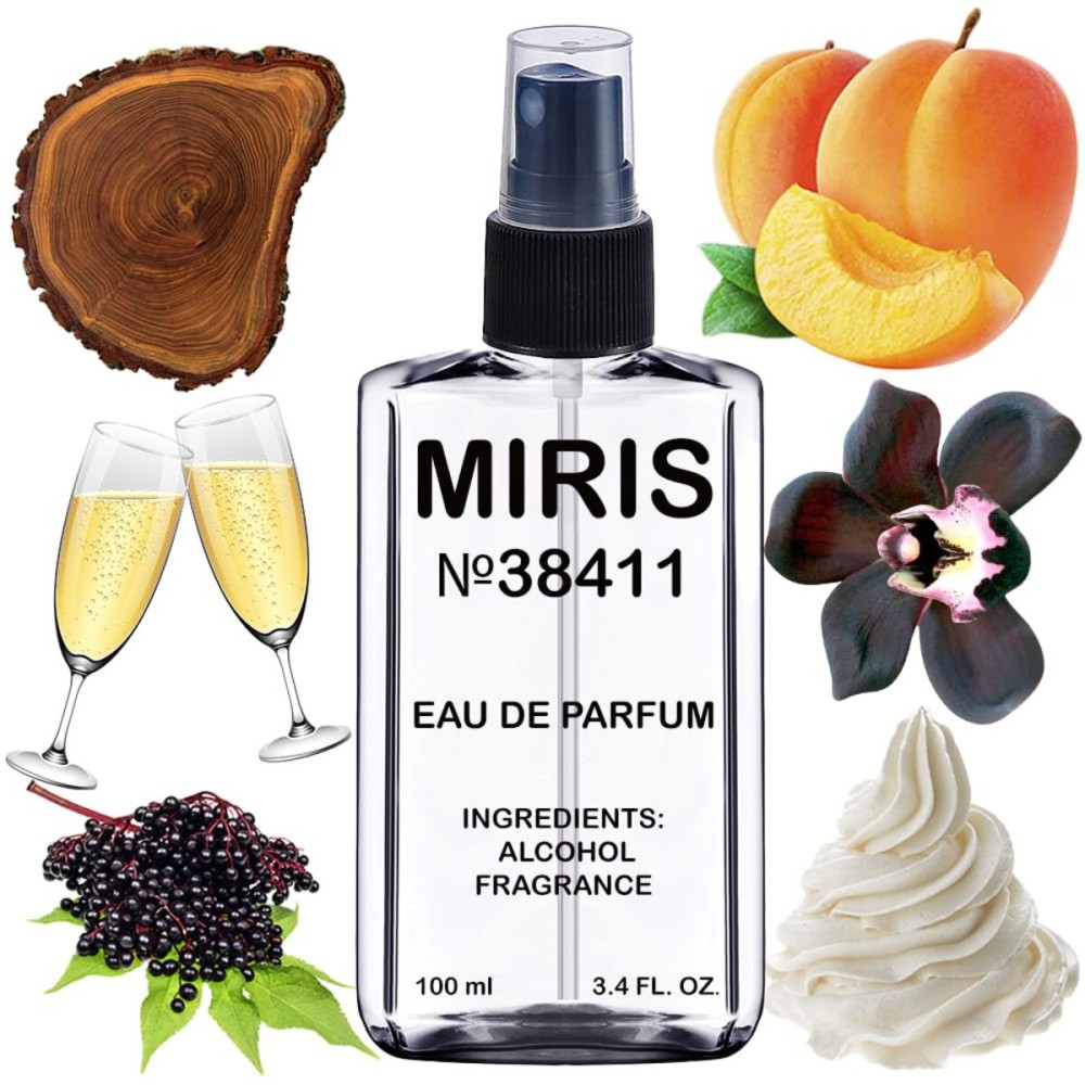 MIRIS No. 38411, Inspired by Molecu 090.09, Long-Lasting Unisex Eau de Parfum for Women & Men, Spray 3.4 Fl Oz / 100 ml
