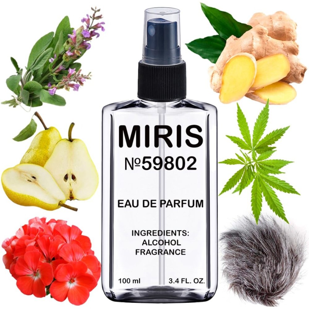 MIRIS No. 59802, Inspired by 212 Heroes, Long-Lasting Eau de Parfum for Men, Spray 3.4 Fl Oz / 100 ml