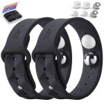 LYJEE Motion Sickness Bands Anti Nausea Wristband for Adult and Kids Morning Sickness Relief for Pregnant Women Acupressure Nausea Relief for Car, Sea, Air Sickness (Black)