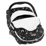 Yoofoss Baby Car Seat Cover Winter Carseat Canopies Cover to Protect Baby from Cold Wind, Super Warm Plush Fleece Baby Carrier Cover for Infant Boys Girls (Stars)