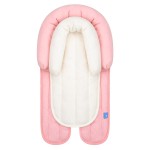 COOLBEBE Upgraded 2-in-1 Babybody Supports for Newborn Infant - Extra Soft Breathable Car Seat Insert Cushion Pad, Perfect for Carseat, Stroller, Swing, Bouncer, Pink