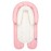 COOLBEBE Upgraded 2-in-1 Babybody Supports for Newborn Infant - Extra Soft Breathable Car Seat Insert Cushion Pad, Perfect for Carseat, Stroller, Swing, Bouncer, Pink
