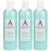 Alpha Skin Care Moisturizing Body Wash, Gentle Soap-Free Anti-Aging Formula, Glycolic AHA, Vitamin E & Aloe Vera, Conditions & Soothes, All Skin Types Hydroxy Acid, 12 Oz, Pack of 3