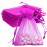 BOEIAC Organza Bags - 50 Mini Rose Gold Mesh Wedding & Party Favor Bags with Drawstring - 4 x 6 Inch, Jewelry, Candy