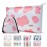 WLLWOO WLLWOO 2pcs Travel Make Up Bags-Cosmetic Bag Nylon Waterproof Large Wide Zipper Coin Purse Travel Toiletry Small Makeup Pouch For Women
