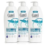 Curel Itch Defense Lotion for Sensitive and Dry Skin, Hand and Body Lotion that Helps Prevent Flare-Ups, Soothes Itchy Skin, Ceramide Moisturizer, Body Care, Bulk, 13 Oz (Pack of 3)