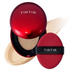 TIRTIR Mask Fit Red Cushion Foundation | Full coverage, Weightless, Skin fit, Satin Glow Finish, Korean Makeup BB Foundation, beauty, Tattoo cover up, Buildable (21W Natural Ivory, 0.63 Fl Oz)