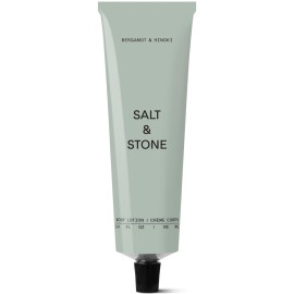 Salt & Stone Body Lotion for Women & Men | Hydrates, Nourishes & Softens Skin | Restores Dry Skin | Fast-Absorbing | Cruelty-Free & Vegan (100 ml) (Bergamot & Hinoki)