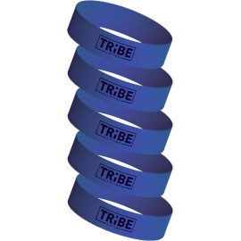 Tribe Lifting Fabric Resistance Bands for Glutes & Legs | 5 Fabric Workout Bands Set | Thick Booty Bands for Squats, Lunges, Hip Training, Physical Therapy & Home Workouts