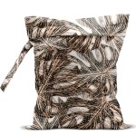 zcyxuuw Wet Bag, Wet Dry Bag, Wet Bag for Swimsuit, Travel, Beach, Pool, Diapers, Dirty Yoga Gym Clothes, Makeup Bag, Waterproof Tropical Palm Leaves Decor Jungle Palm Leaf Favors, 12.6 x 10.2