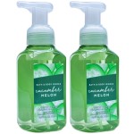 Bath and Body Works Gentle Foaming Hand Soap 8.75 Ounce 2-Pack (Cucumber Melon)