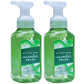 Bath and Body Works Gentle Foaming Hand Soap 8.75 Ounce 2-Pack (Cucumber Melon)