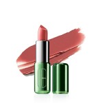 Clinique Pop Longwear Lipstick | Long Lasting, Satin, Matte + Shine, Latte Pop, 1 Count