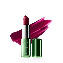 Clinique Pop Longwear Lipstick | Long Lasting, Satin, Matte + Shine, Bold Pop, 1 Count