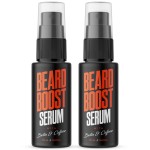 Wild Willies Beard Growth Serum (2-Pack) - Natural Beard Care with Biotin & Caffeine for Healthier, Thicker & Fuller-Looking Mustache - Daily Grooming Routine Nourishes & Hydrates Mens Facial Hair