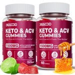 KGGCDD (2 Pack) Keto ACV Gummies1500MG Keto Gummies Apple Cider Vinegar Formulated with Pomegranate Beet Juice Powder B12 Vegan Non GMO 120 Gummys