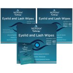 NOVEHA 180Pcs Allergy Relief Eyelid Wipes | Pre-moistened Hypoallergenic Eye Cleansing Pads, Reduce Itchiness, Redness & Discomfort Caused By Allergy, Clean, Soothe & Remove Debris (3 Pack)