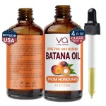 VITAL AFFAIR Batana Oil-Hair Growth Oil-4 Fl Oz-Glass Bottle-Cold Pressed-100% Raw-Dr Sebi Recommended-Essential Nutrients-For Women & Men